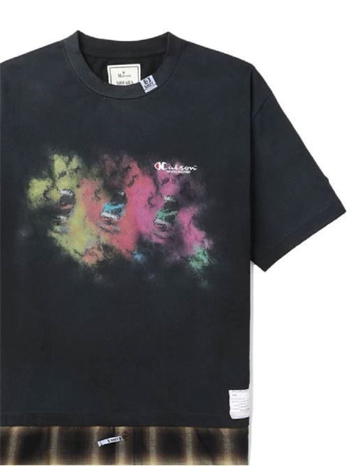 T-shirt a maniche corte con stampa grafica Mihara Yasuhiro | A10TS641BLACK